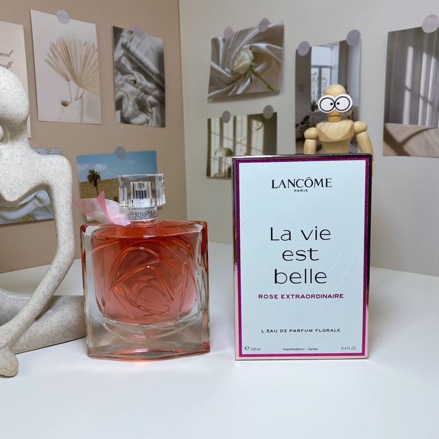 高品质 兰蔻美丽人生非凡玫瑰浓香水 Ml Lancome La Vie Est Belle Rose Extraordinaire, 品牌：兰蔻 属性：女香 香