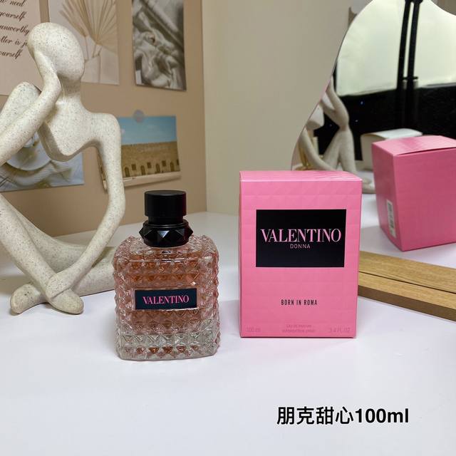 高品质 华伦天奴罗朋克甜心浓香水100Ml Valentino Donna Born In Roma, 属性：女香 香调：花香东方调 前调：黑加仑粉红胡椒香柠檬 - 点击图像关闭