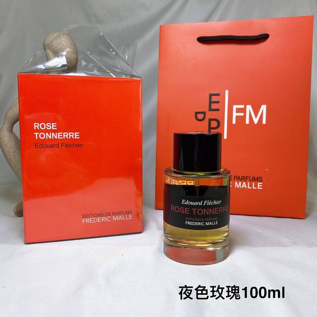 高品质 德瑞克马尔馥马尔Fm夜色玫瑰浓香水100Ml 传奇调香师一香氛哲学家Edouard Flechier退休前的收官之作Rose Tonnerre夜色玫瑰登 - 点击图像关闭