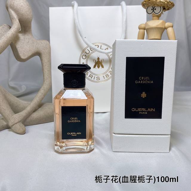 高品质 娇兰新艺术沙龙栀子花血腥栀子浓香水100Ml Guerlain娇兰艺术沙龙系列香水100Ml 香调:花香调 前调:橙花油玫瑰桃子 中调:栀子花依兰紫罗兰