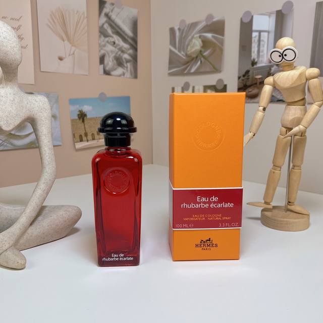 高品质 爱马仕血色大黄香水100Ml Hermes Eau De Rhubarbe Ecarlate,2016 品牌：爱马仕 调香师：Christine Nag - 点击图像关闭